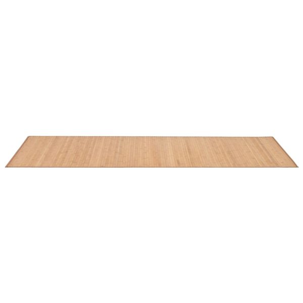 Tapete de bambu 80x200 cm castanho - Image 3