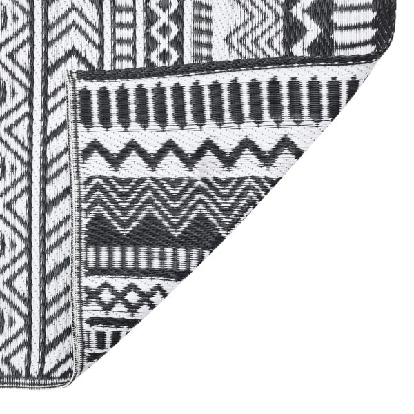 Tapete de exterior 80x250 cm PP preto - Image 3