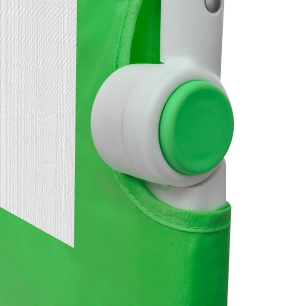 Toddler Barra de segurança para cama 102 x 42 cm verde - Image 4