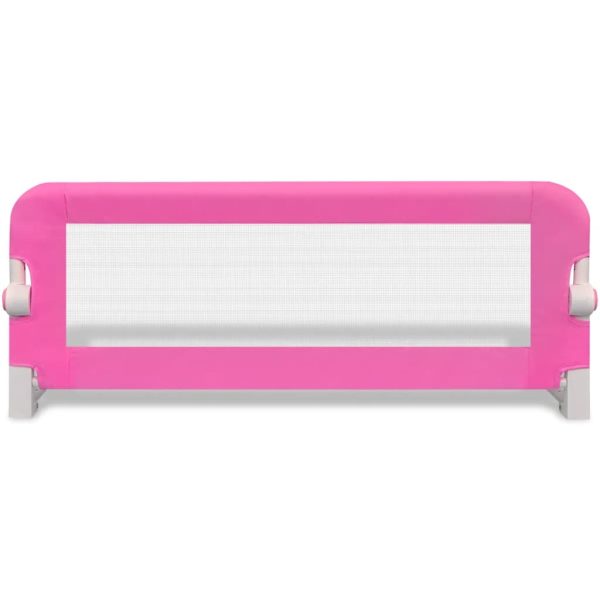 Toddler Barra de segurança para cama 102 x 42 cm rosa - Image 2