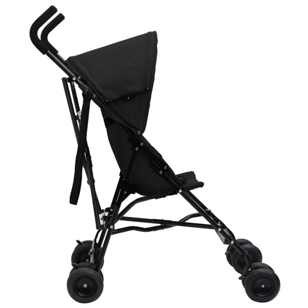 Carrinho de bebé aço antracite e preto - Image 3